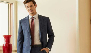 Picture of man wearing a Canali suit