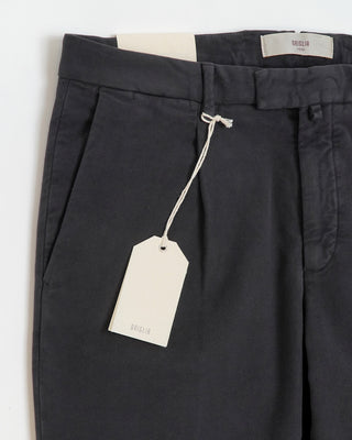 Briglia Brushed Cotton Chino Charcoal  1