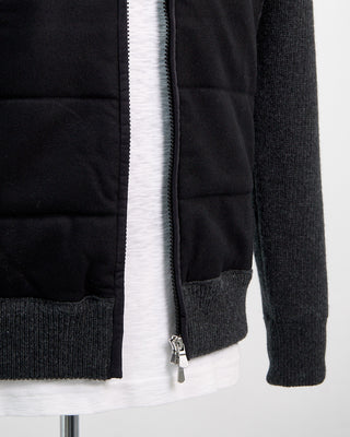 Gran Sasso Wool Mix Media Jacket Charcoal  2