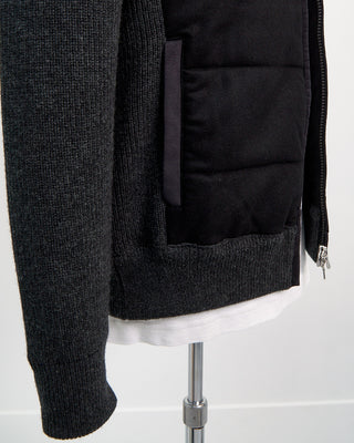 Gran Sasso Wool Mix Media Jacket Charcoal  4