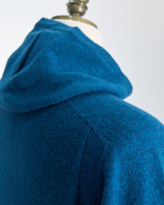 Gran Sasso Airwool Smart Casual Hoodie Teal  6