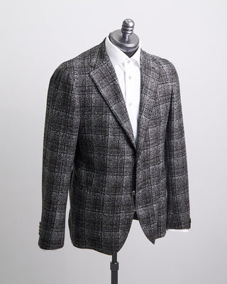 Tagliatore Blended Check Sport Jacket Blue  Brown