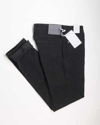 Re HasH Rubens Tailored Fit Superstretch Bull Denim Pants Black 1599
