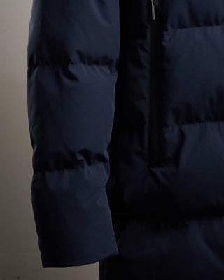 Paul  Shark Typhoon Re 4X4 Stretch Re Goose Down Parka With Shark Fin Navy 11 1938