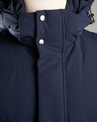 Paul  Shark Typhoon Re 4X4 Stretch Re Goose Down Parka With Shark Fin Navy 4 1942