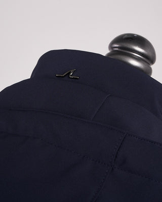 Paul  Shark Typhoon Re 4X4 Stretch Carcoat With Suede And Shark Fin Navy 9 2156