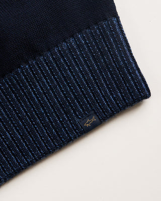 Paul  Shark Shark Tag Soft Cool Touch Wool Full Zip Sweater Navy 2 1837