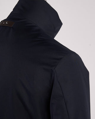 Paul  Shark Carcoat Save The Sea With Leather Details And Shark Fin Navy 15 2173