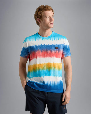 Paul  Shark Organic Cotton Tie Dye T Shirt Multi 2