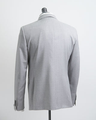 Tagliatore Super 110s Solid Light Grey Suit Grey 1 6
