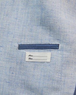 Tagliatore Linen  Wool Textured Summer Sport Jacket Light Blue 1 7