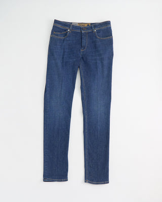 Re HasH Lino Cotone Stretch Summer Denim Jeans Indigo 1 2