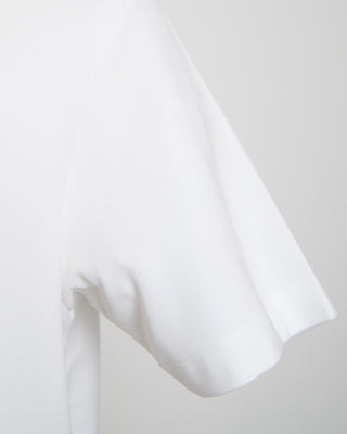 Paul  Shark Printed Fin Seaqual® Yarn Polo Shirt White 1737