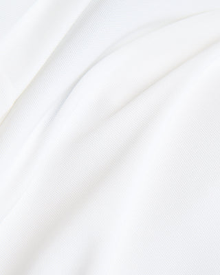 Paul  Shark Printed Fin Seaqual® Yarn Polo Shirt White 1739