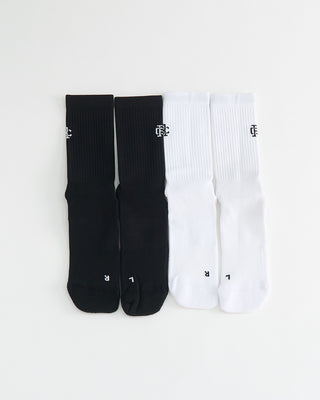 Reigning Champ Performance Crew Sock 2 Pack Multi 1 4