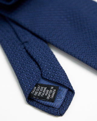 Dion Silk Grenadine Necktie Blue  2