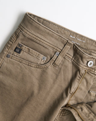 AG Jeans Tellis Faded Ashwood Sulfur Khaki 0 4