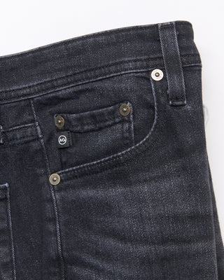 AG Jeans Dylan Throttle Charcoal Washed Denim Jeans Charcoal 866