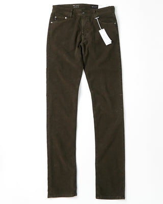 AG Jeans Sulfur Stone Tellis Moleskin Jeans Brown