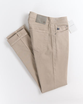 AG Jeans Tellis Desert Stone Brushed Cotton Pants Sand 2672 4
