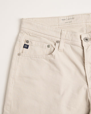 AG Jeans Tellis Pebble Creek Brushed Cotton Pants Salt 1 541
