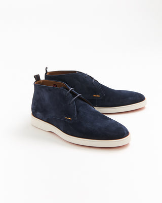Lloyd Horace Suede Hybrid Chukkas Blue 333