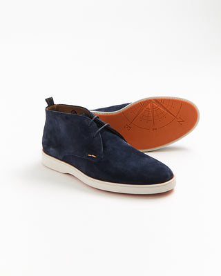 Lloyd Horace Suede Hybrid Chukkas Blue 334