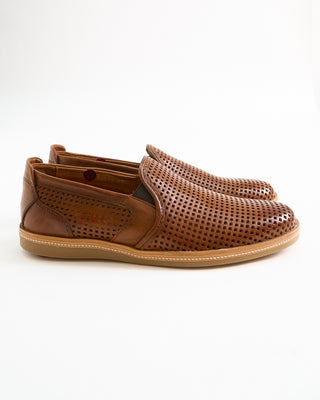 Lloyd Ferguson Perforated Loafers Tan 1 1