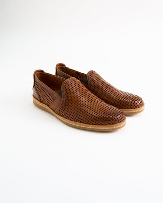 Lloyd Ferguson Perforated Loafers Tan 1 7