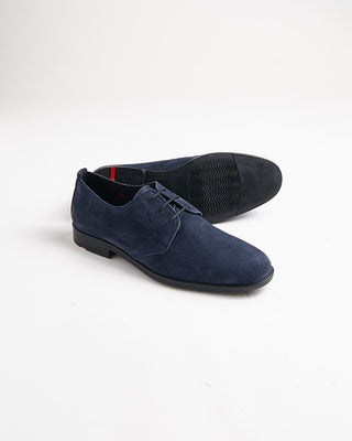 Lloyd Larin Suede Derby Shoes Navy 1060