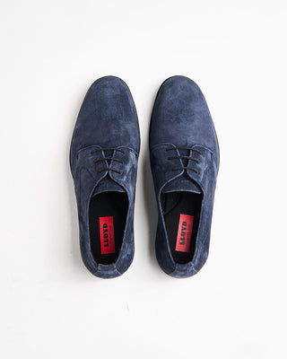 Lloyd Larin Suede Derby Shoes Navy 1065