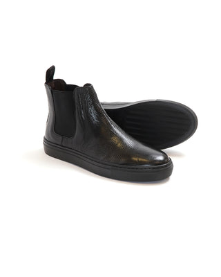 Di Franco Chelsea Sneaker Boot Black  1