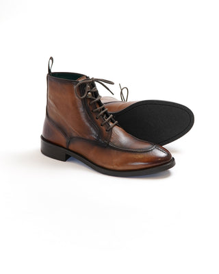Di Franco Split Toe Ankle Boot Cigar  1