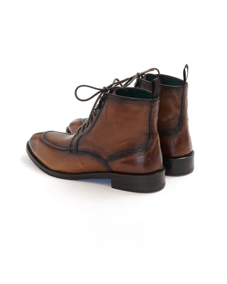 Di Franco Split Toe Ankle Boot Cigar  2