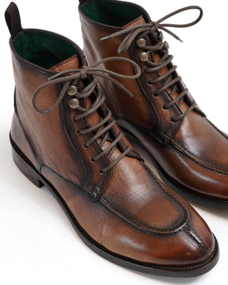 Di Franco Split Toe Ankle Boot Cigar  5