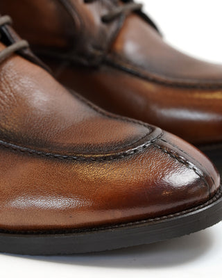 Di Franco Split Toe Ankle Boot Cigar  6