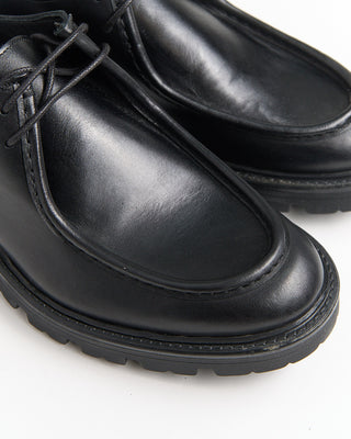 Giulio Moretti Soft Nappa Calf Leather Moccasins Black 2062