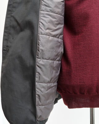 Manto Black Twill Hybrid Outerwear Blazer Black  4