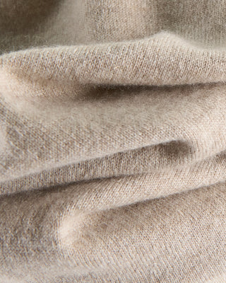 Filippo De Laurentiis Wardrobe Staple Cashmere Blend Raglan Crewneck Casual Sweater Beige 0 7