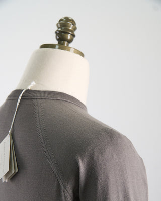 Filippo De Laurentiis Elegant All Season Fine Merino Crewneck Taupe 0 5