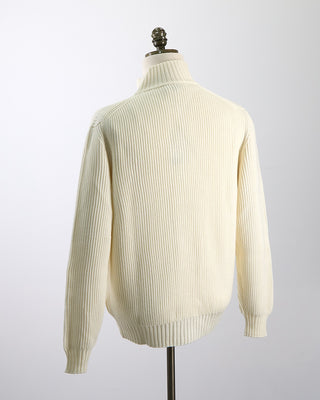 Super Soft Merino 7 Gauge Full Button Blouson Cardigan