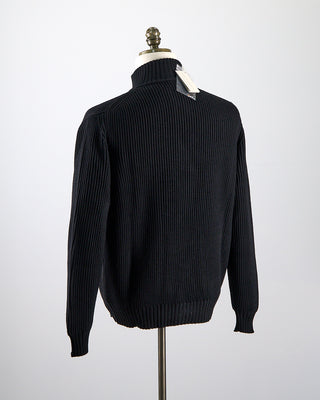 Super Soft Merino 7 Gauge Full Button Blouson Cardigan