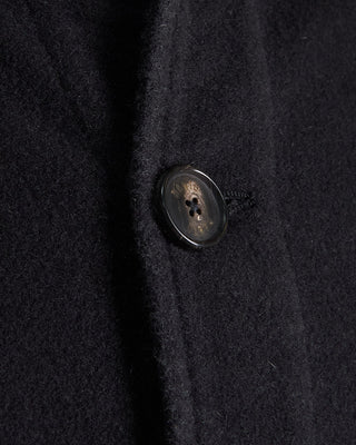 Manto Plush Garment Washed Wool Gug Jacket Charcoal 1152