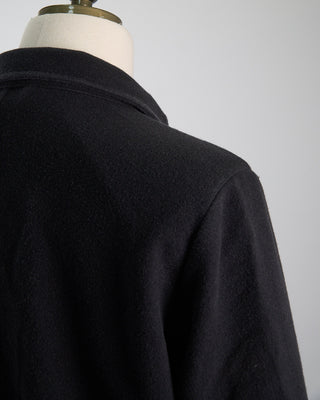 Manto Plush Garment Washed Wool Gug Jacket Charcoal 1154