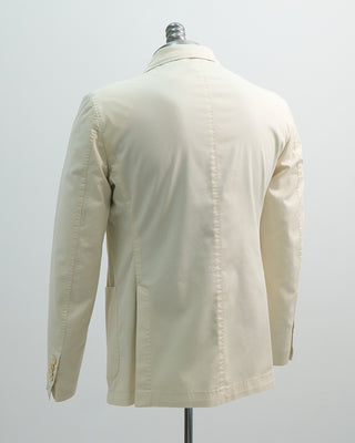 L.B.M. 1911 Stretch Cotton Twill Garment Dyed Soft Sport Jacket Off White 1 4