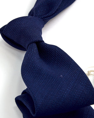 Paolo Albizzati Solid Woven Tie Blue 1 1