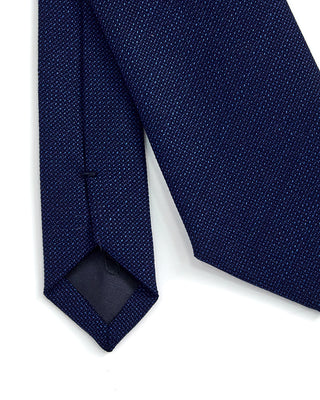 Paolo Albizzati Solid Woven Tie Blue 1