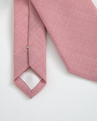 Paolo Albizzati Solid Woven Tie Pink 1 1