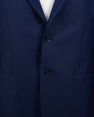 L.B.M. 1911 The Essential Summer Hopsack Soft Jacket Blue 1377