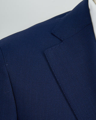 L.B.M. 1911 The Essential Summer Hopsack Soft Jacket Blue 1378